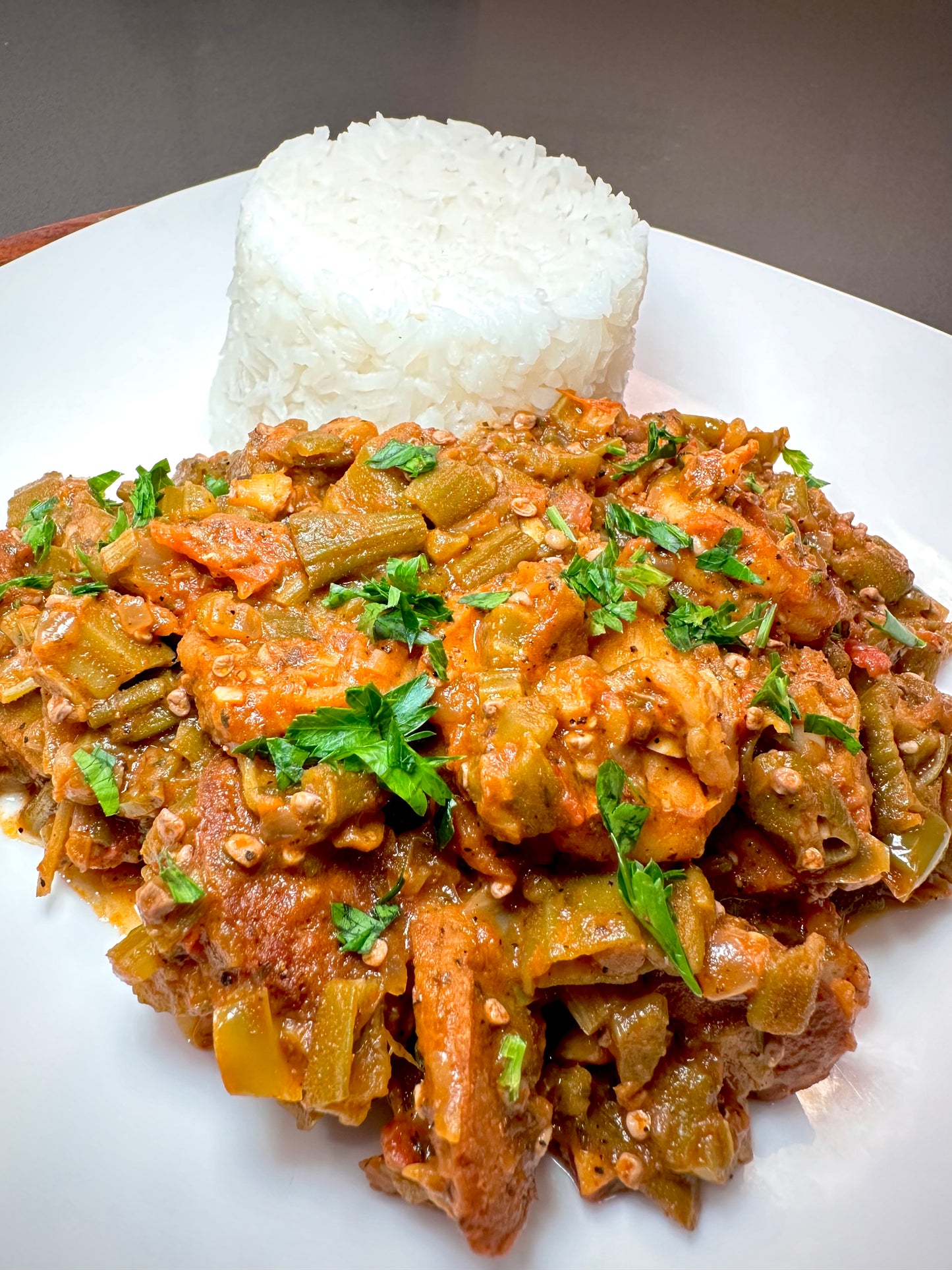 Creole Smothered Okra