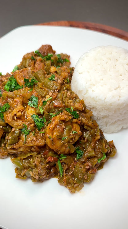 Creole Smothered Okra